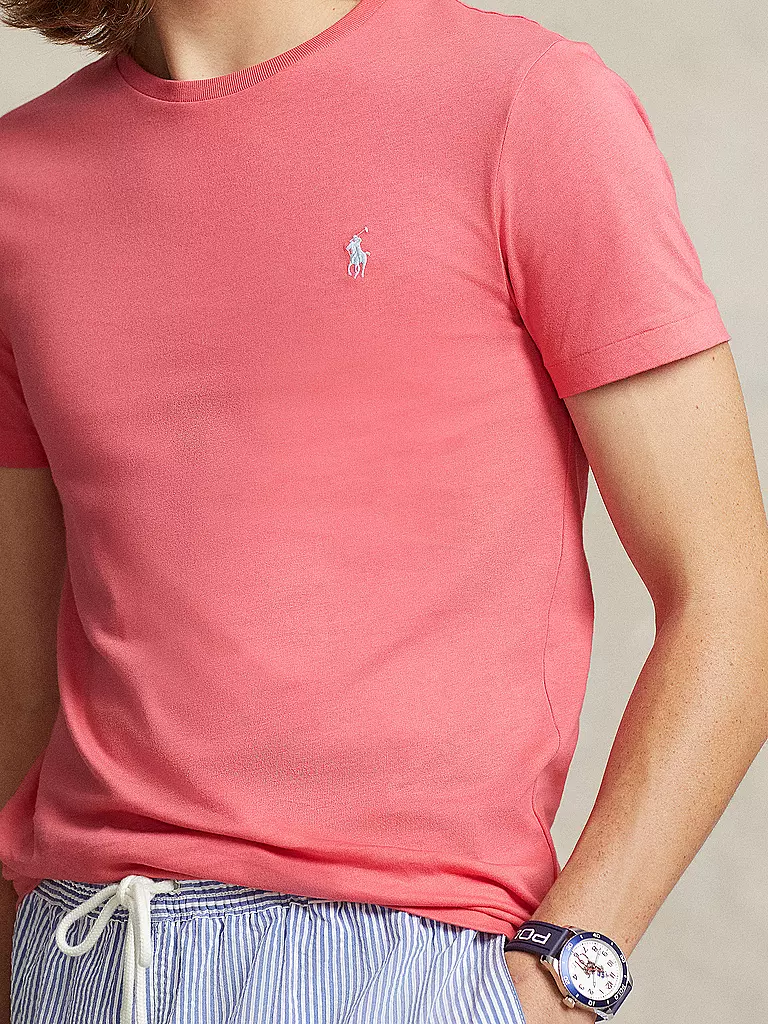 POLO RALPH LAUREN | T-Shirt Custom Slim Fit | rot