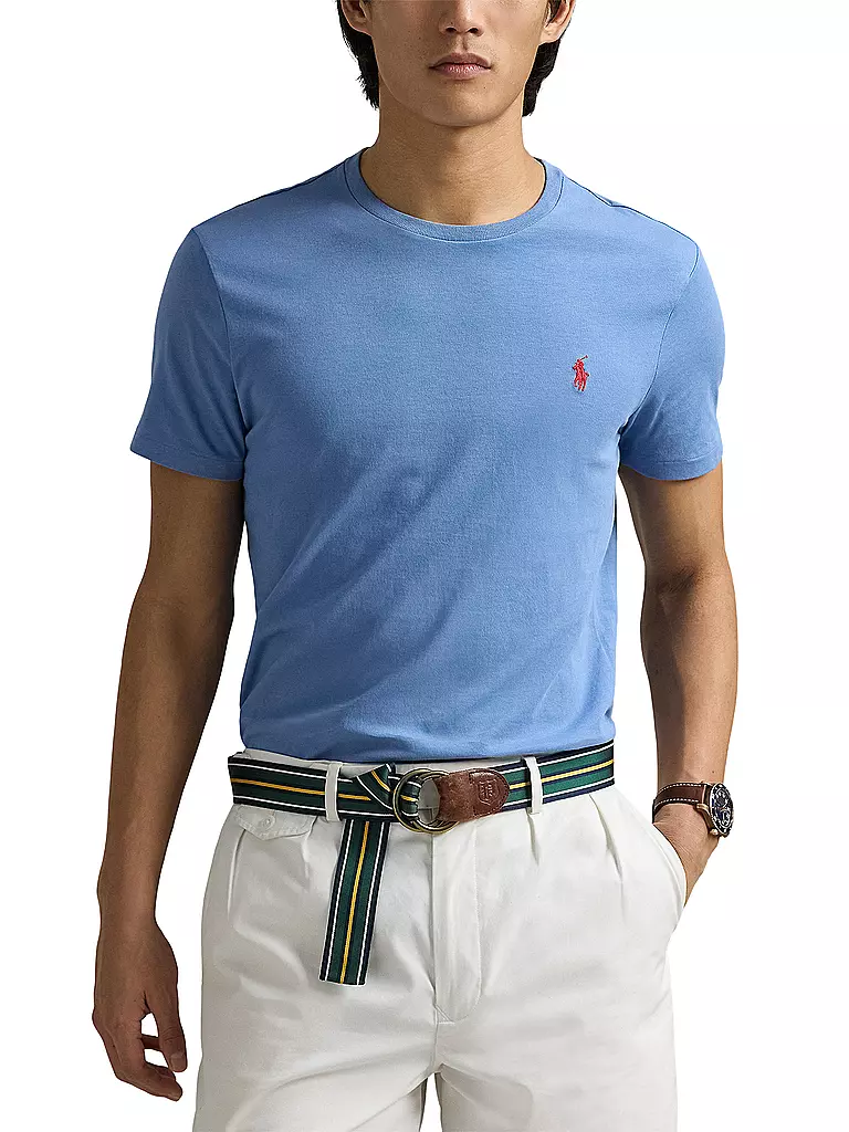 POLO RALPH LAUREN | T-Shirt Slim Fit | hellblau