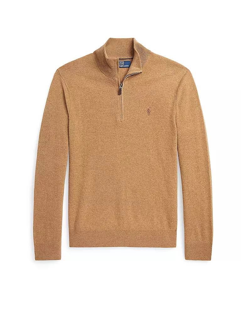 POLO RALPH LAUREN | Troyer Pullover Regular Fit | camel