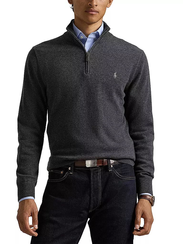 POLO RALPH LAUREN | Troyer Pullover Regular Fit | camel