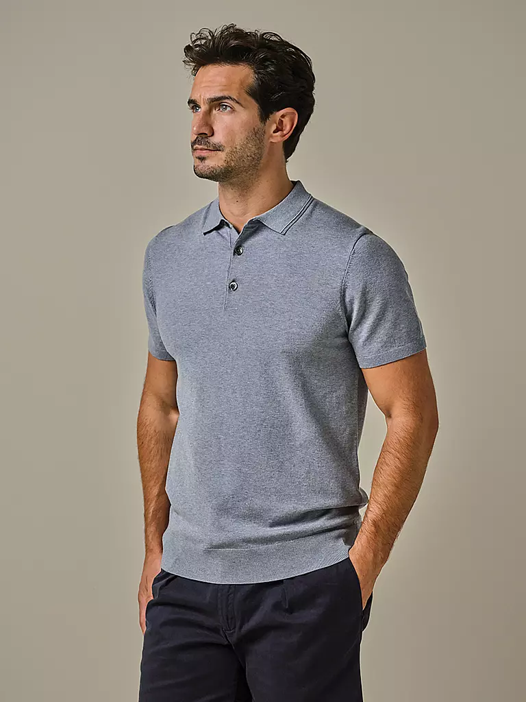 PROFUOMO | Poloshirt  | hellblau