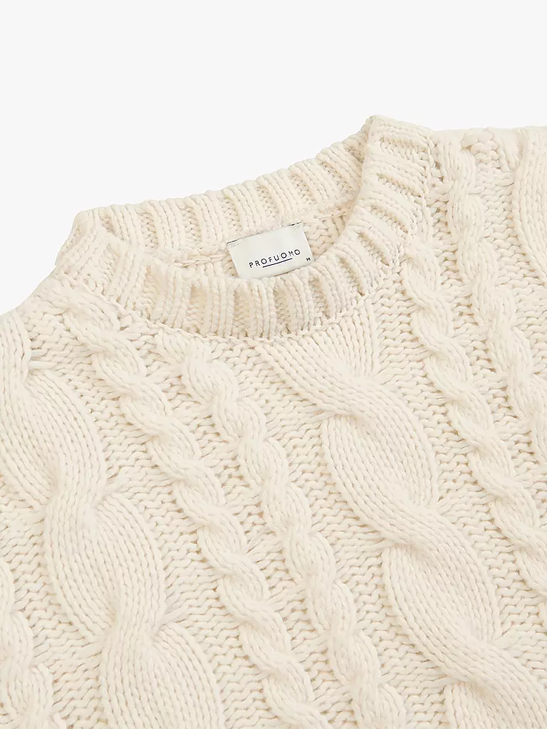 PROFUOMO | Pullover | creme