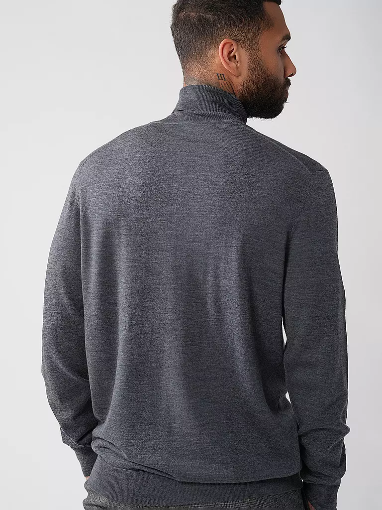 PROFUOMO | Rollkragenpullover  | grau