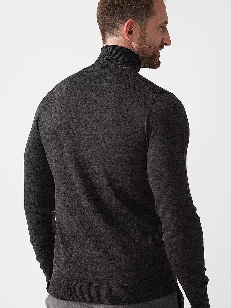 PROFUOMO | Rollkragenpullover | dunkelblau