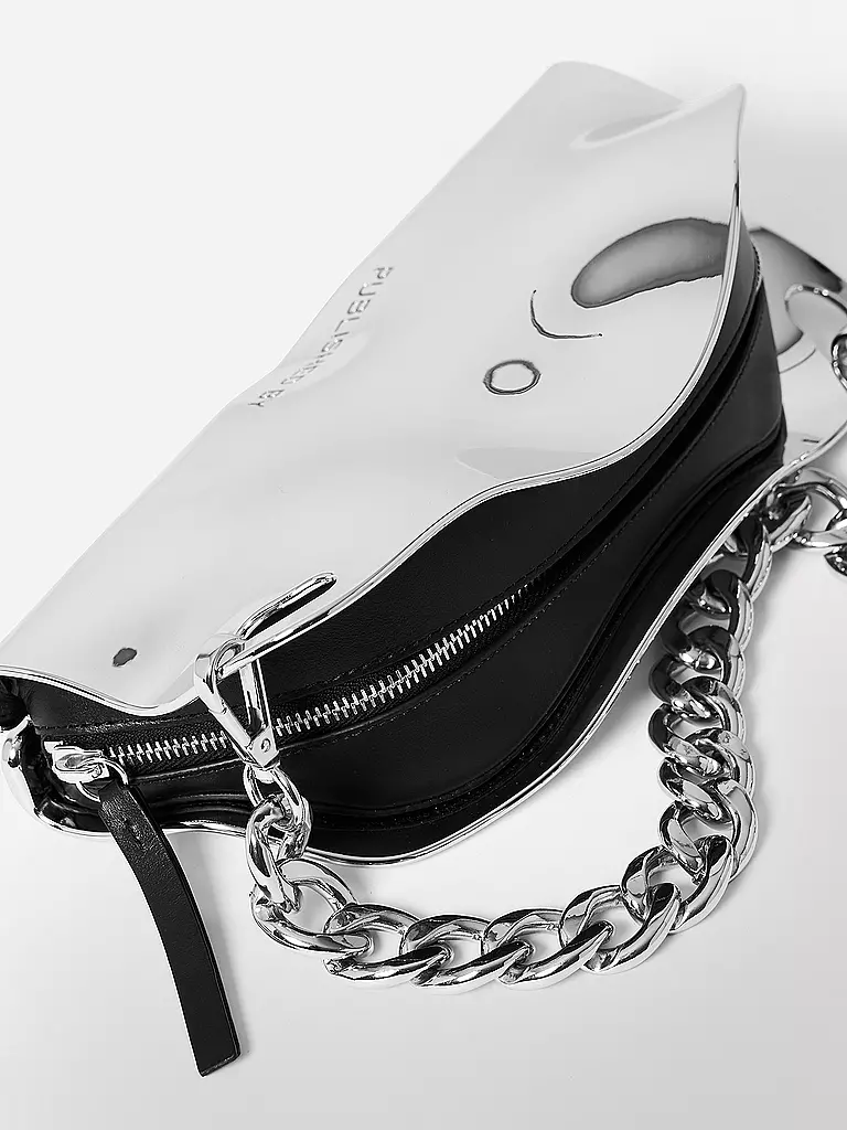 PUBLISHED BY | Ledertasche - Mini Bag MAYZIE | silber