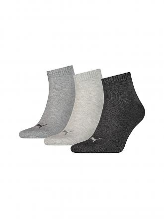 PUMA | Sneakersocken 3-er Pkg. anthra grey mel