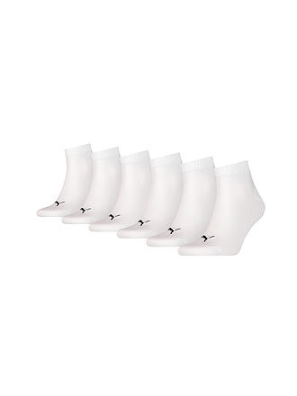 PUMA | Sneaker Socken 6er Pkg. white