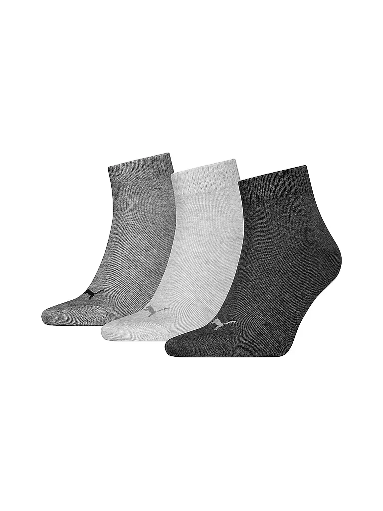 PUMA | Socken 3er Pkg.  anthrazit | grau