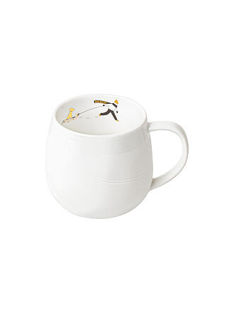 RAEDER | Tasse 7,5cm SCHNEETAG Hundeschlitten 