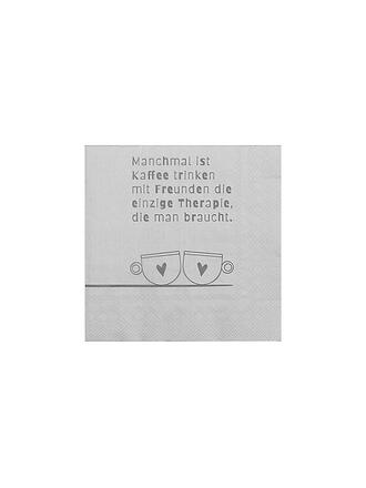 RAEDER | Lunch Servietten 33x33cm MANCHMAL IST KAFFEE TRINKEN...