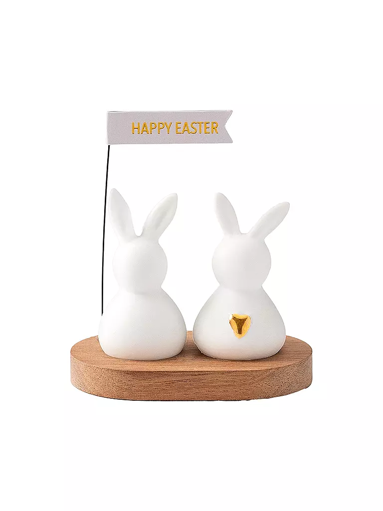 RAEDER | Hasengruss Happy Easter  | weiss