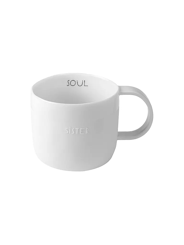 RAEDER | Tasse 300ml GUTEN MORGEN Soul Sister | weiss