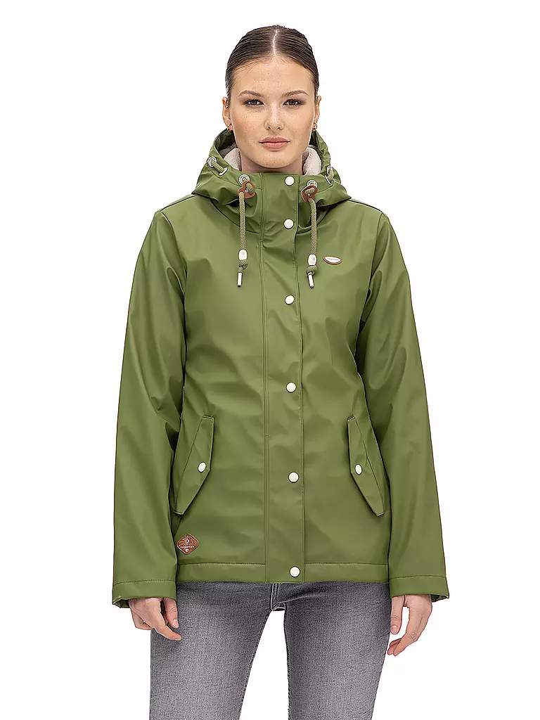 RAGWEAR | Regenjacke MARGGE | olive