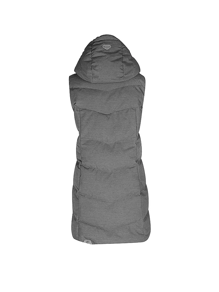 RAGWEAR | Steppgilet PAVLA | grau