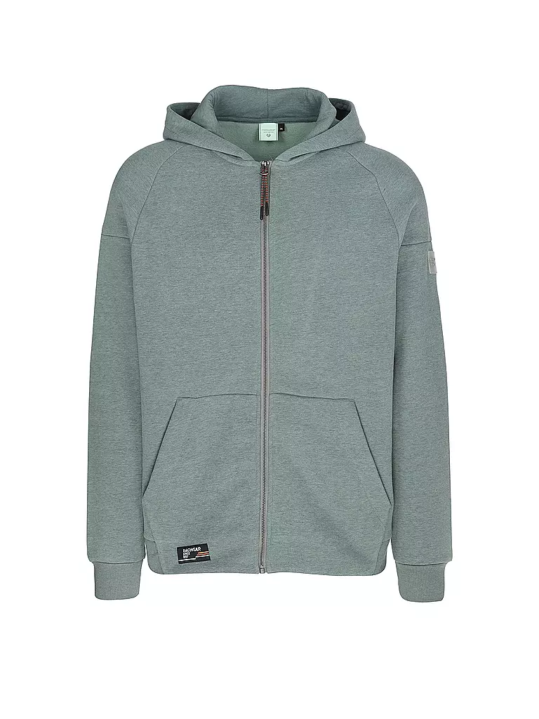 RAGWEAR | Sweatjacke ZENWAY | hellgrün