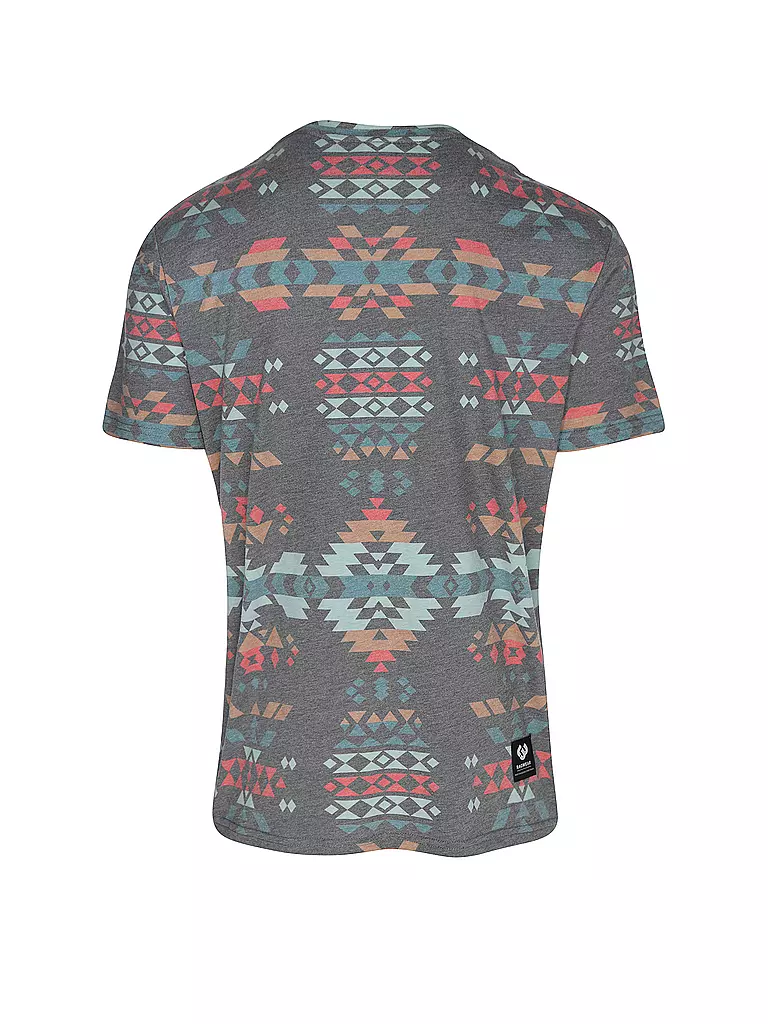 RAGWEAR | T-Shirt SWANNIS AZTECO | grau