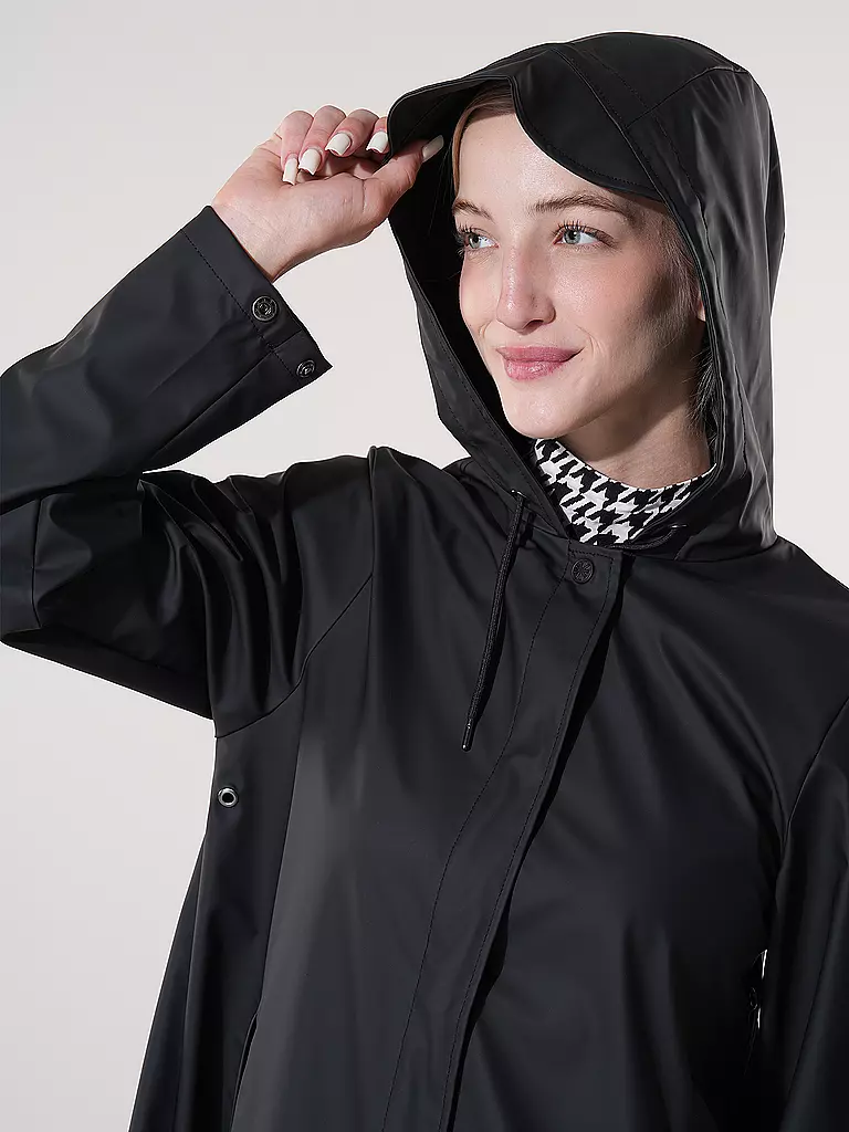 RAINS | Regenjacke | schwarz