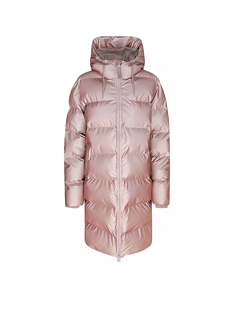 RAINS | Steppmantel ALTA LONGER PUFFER JACKET | rosa