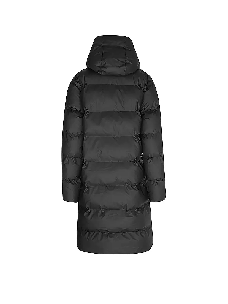 RAINS | Steppmantel ALTA LONGER PUFFER JACKET | schwarz