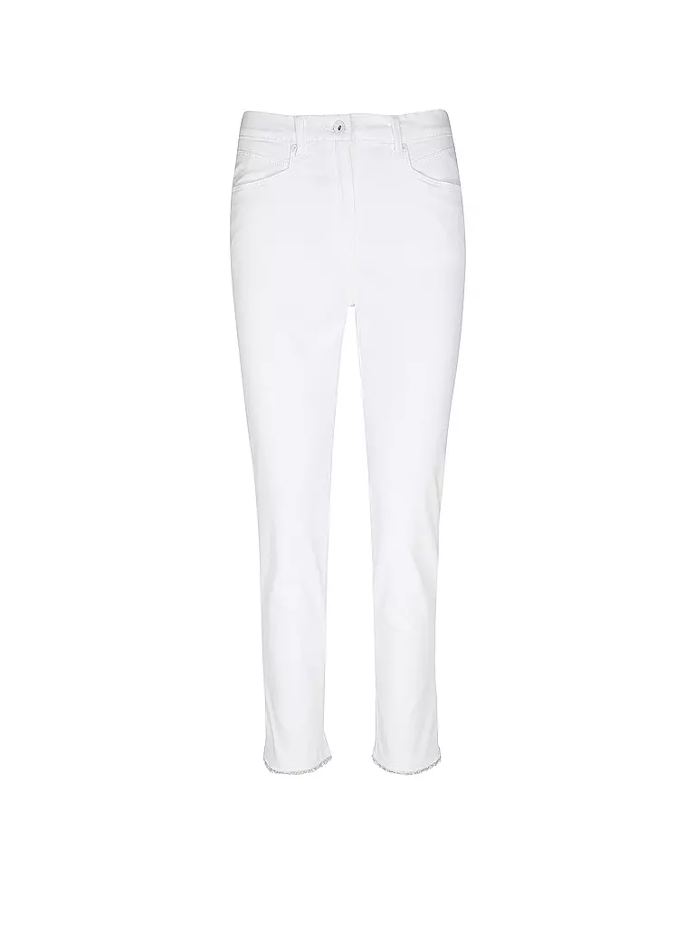 RAPHAELA BY BRAX | Jeans 7/8 DEKO  | weiss