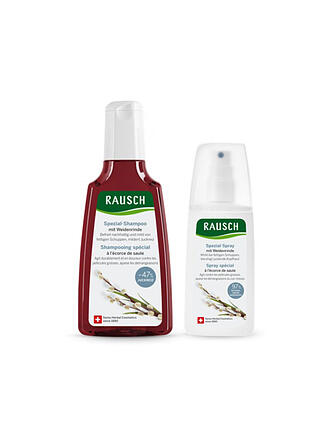 RAUSCH | Geschenkset - Weidenrinde Shampoo und Spezial Spray 200ml/100ml