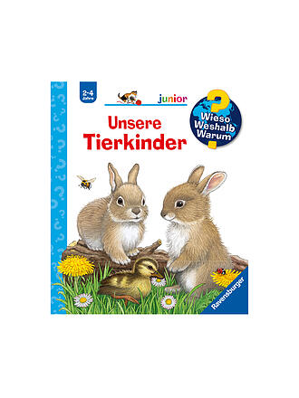 RAVENSBURGER | Buch - Wieso Weshalb Warum Junior  - Unsere Tierkinder Band 15