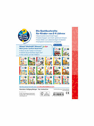 RAVENSBURGER | Buch - Wieso Weshalb Warum -  junior : Bauernhof