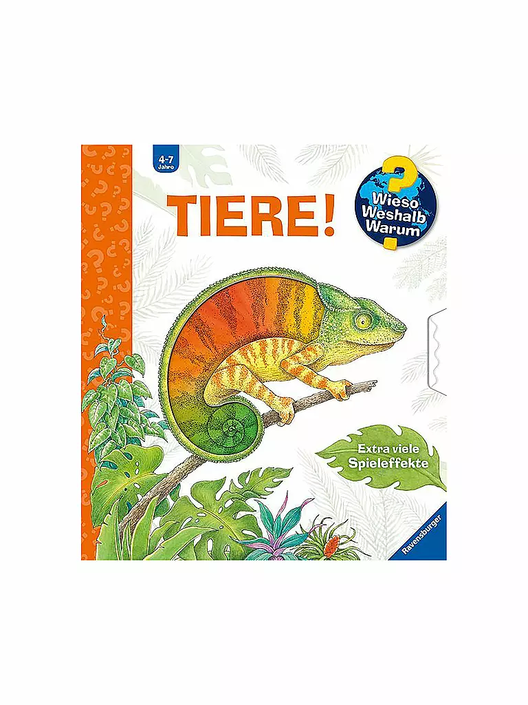 RAVENSBURGER | Buch - Wieso Weshalb Warum - Tiere | keine Farbe