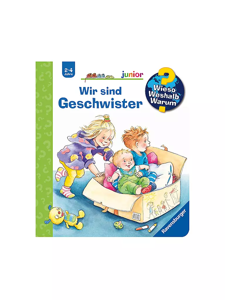 RAVENSBURGER | Buch - Wieso Weshalb Warum Junior - Wir sind Geschwister  Band 29 | keine Farbe