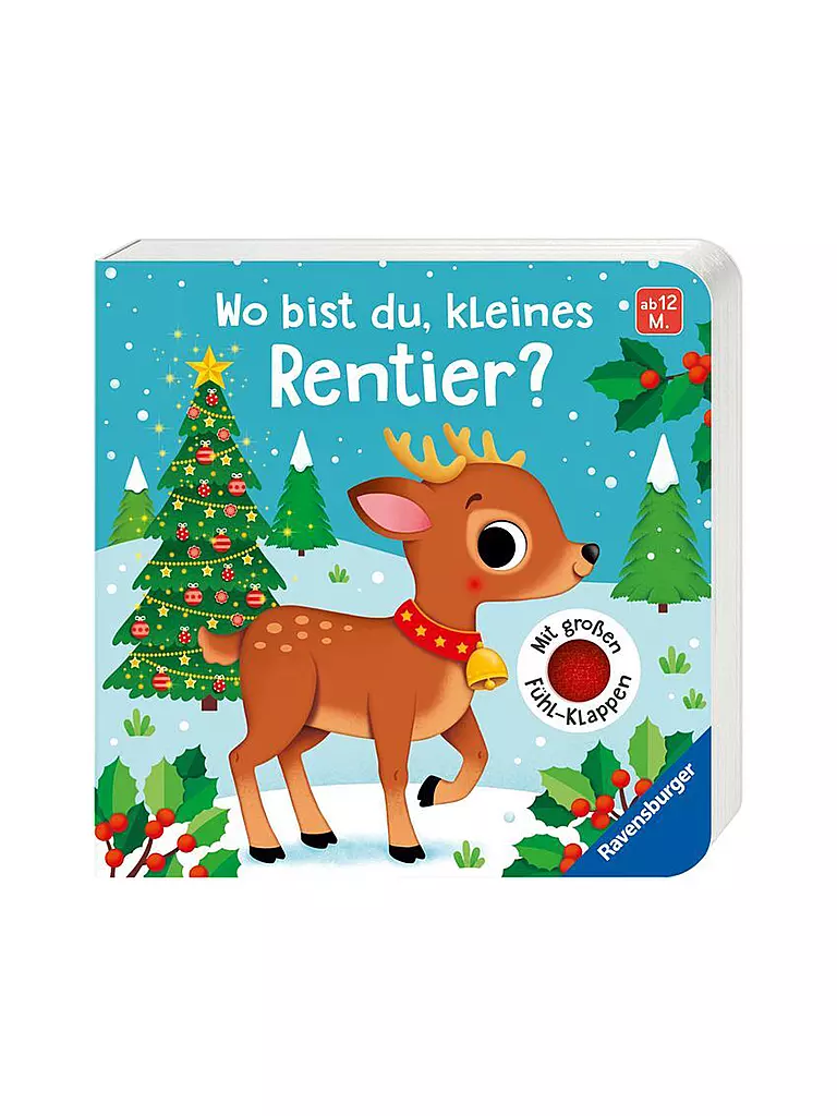 RAVENSBURGER | Buch - Wo bist du, kleines Rentier?  | keine Farbe