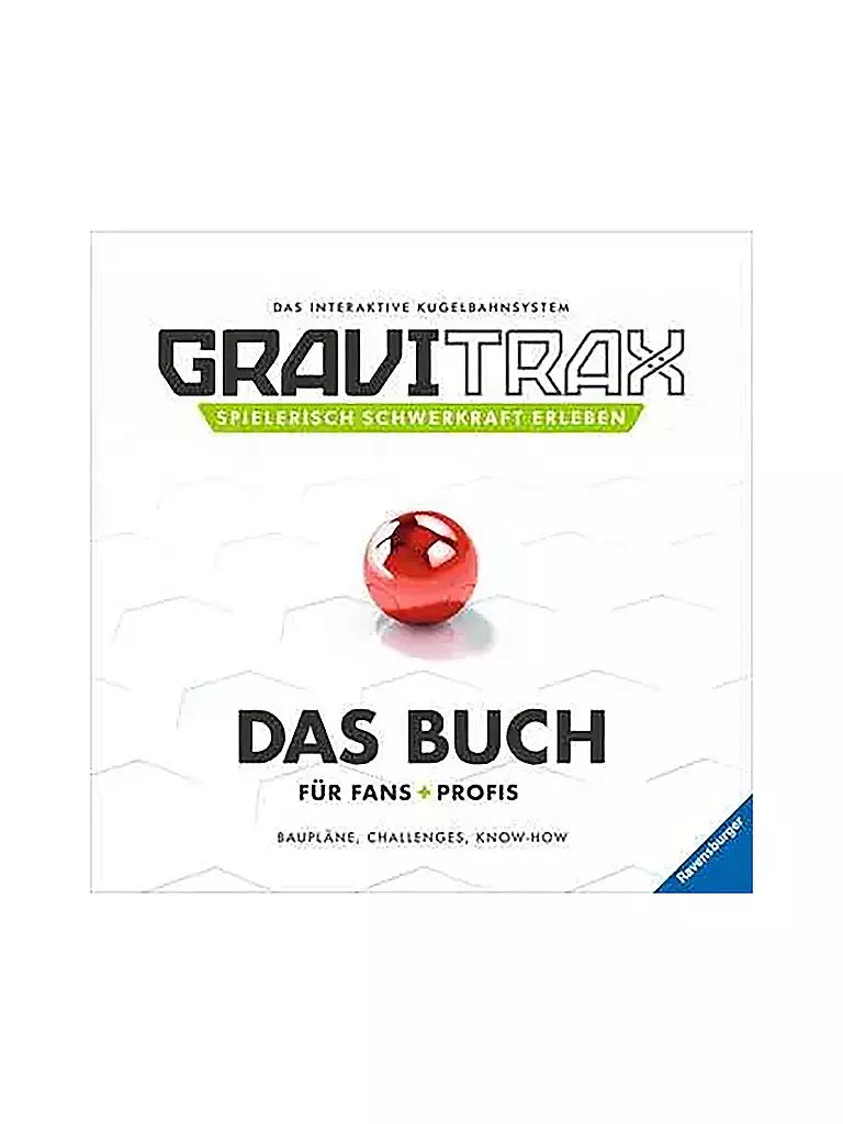 RAVENSBURGER | GraviTrax Das Buch für Fans und Profis  | keine Farbe