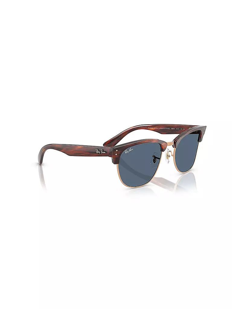 RAY BAN | Sonnenbrille CLUBMASTER REVERSE 0RBR0504S/54 | braun