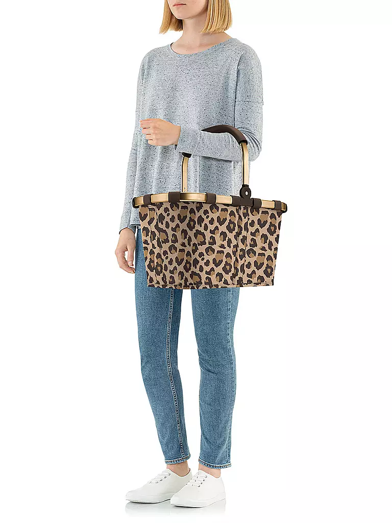 REISENTHEL | Carrybag Leoprint | braun