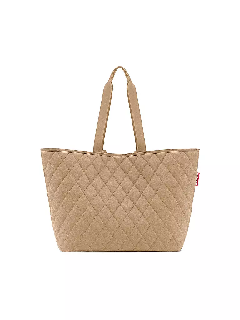 REISENTHEL | Classic Shopper XL RHOMBUS Ginger | hellgrau