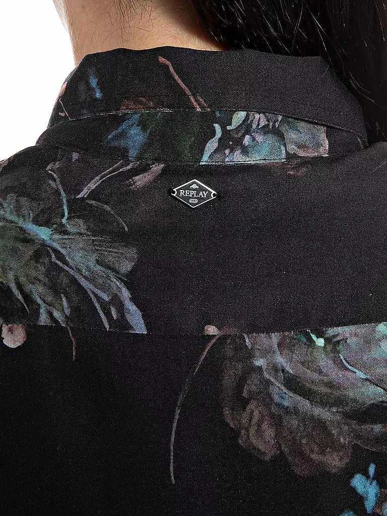 REPLAY | Bluse  | schwarz