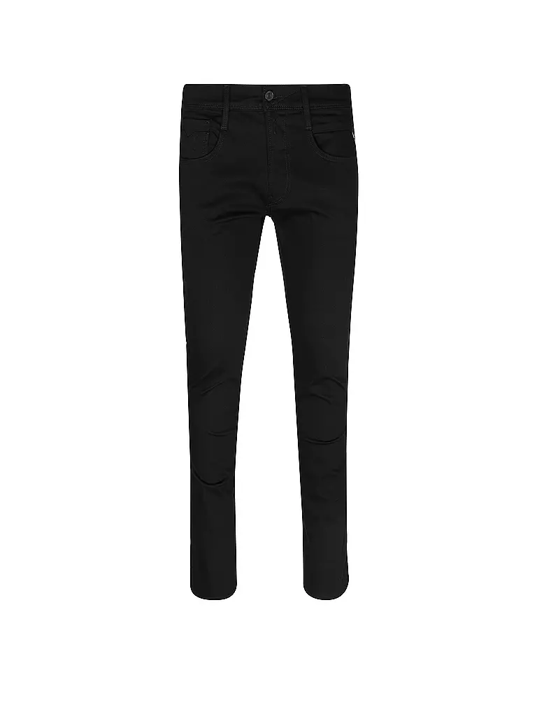 REPLAY | Jeans Slim Fit ANBASS HYPERFLEX | schwarz