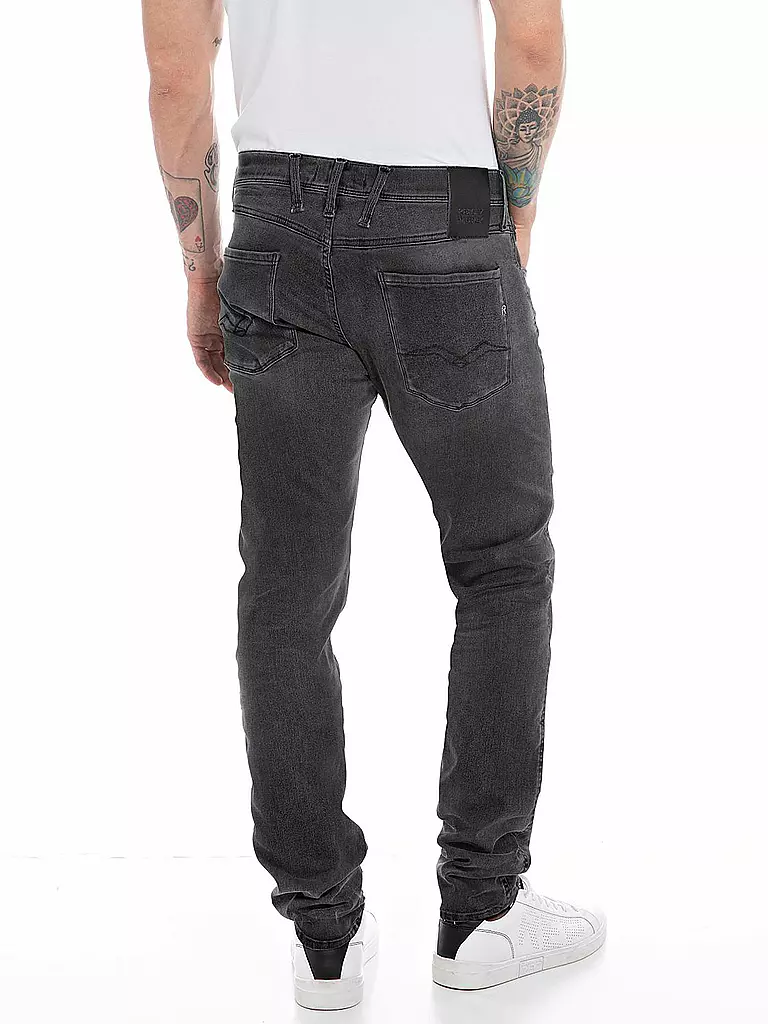 REPLAY | Jeans Slim Fit ANBASS HYPERFLEX | grau