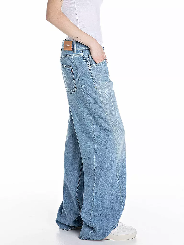 REPLAY | Jeans Wide Leg  | blau