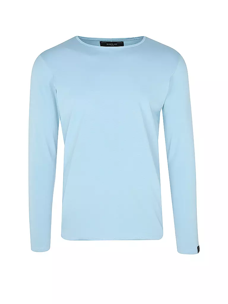 REPLAY | Langarmshirt  | hellblau