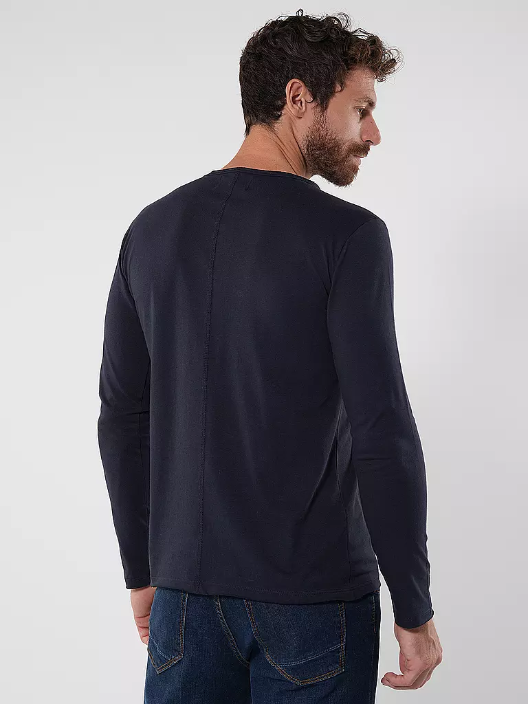 REPLAY | Langarmshirt  | blau