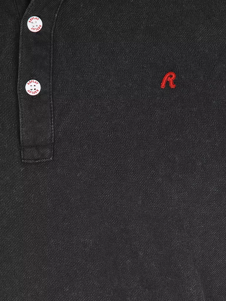 REPLAY | Poloshirt  | schwarz