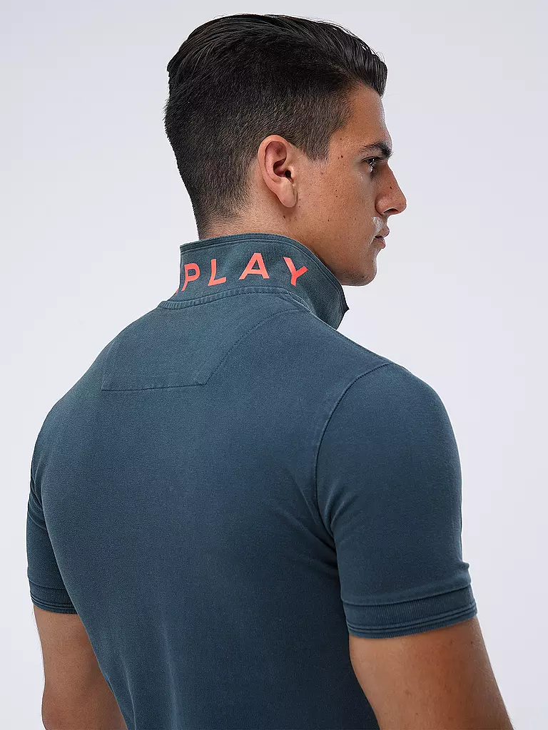 REPLAY | Poloshirt  | grau