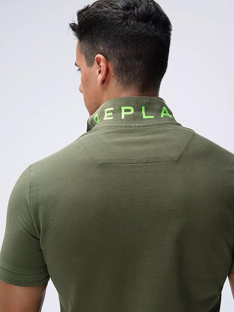 REPLAY | Poloshirt  | olive