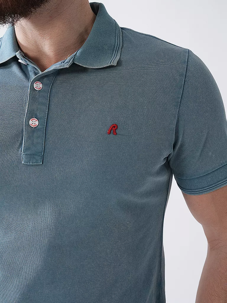 REPLAY | Poloshirt  | hellblau