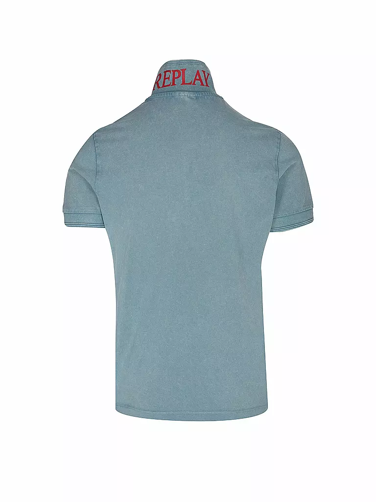 REPLAY | Poloshirt  | hellblau