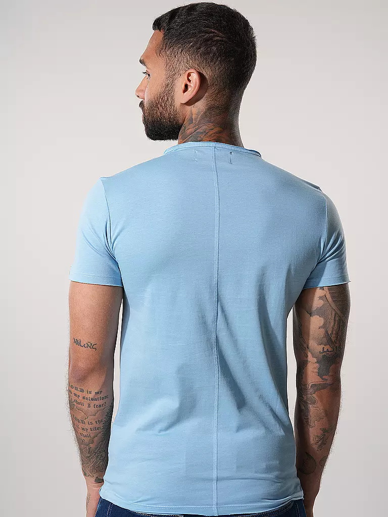 REPLAY | T-Shirt  | hellblau