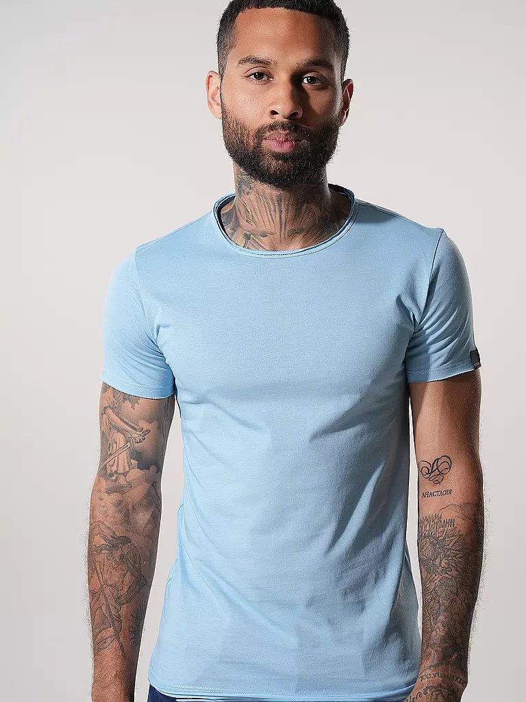 REPLAY | T-Shirt  | hellblau