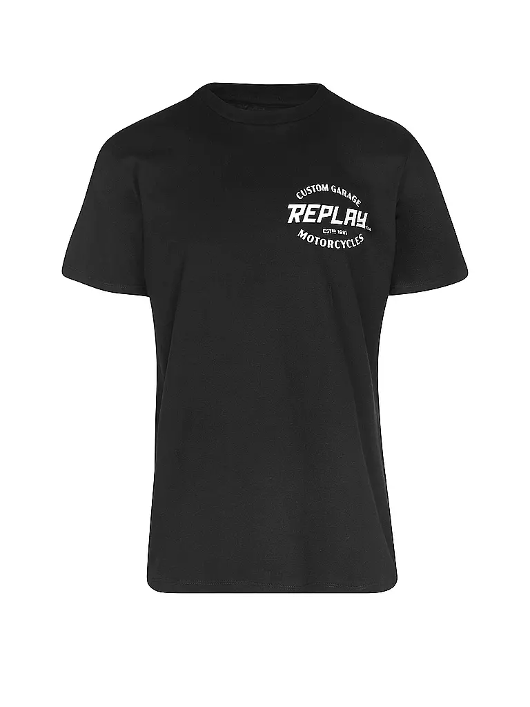 REPLAY | T-Shirt | schwarz