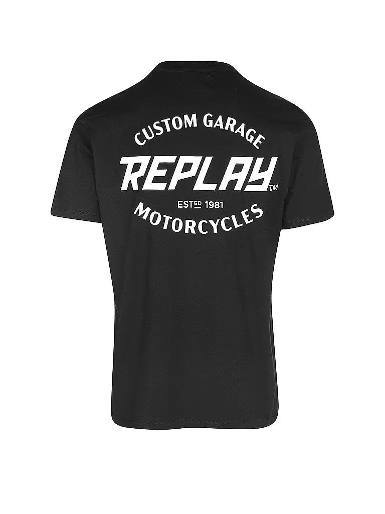 REPLAY | T-Shirt | schwarz