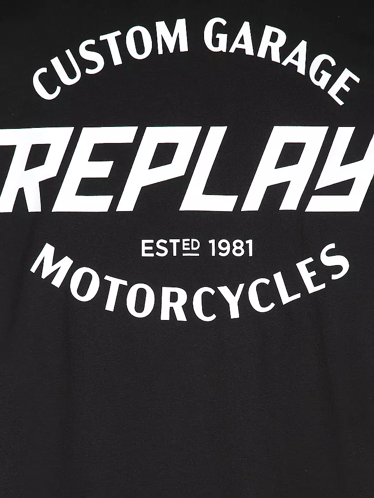 REPLAY | T-Shirt | schwarz